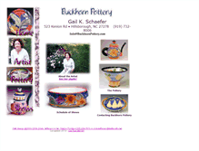 Tablet Screenshot of buckhornpottery.com